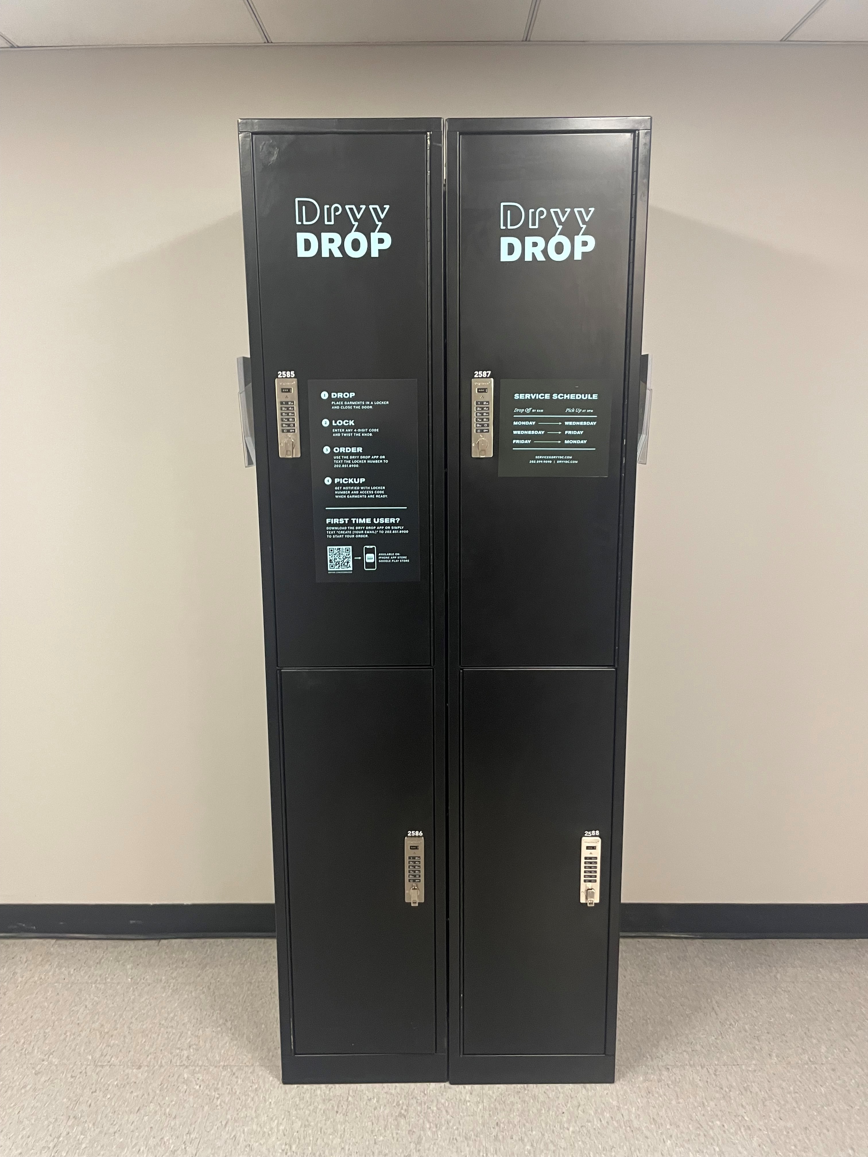 Dry Cleaning Lockers